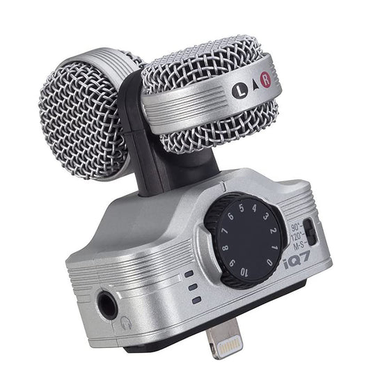 ZOOM iQ7 MS Stereo Microphone for iPhone/iPad/iPod touch