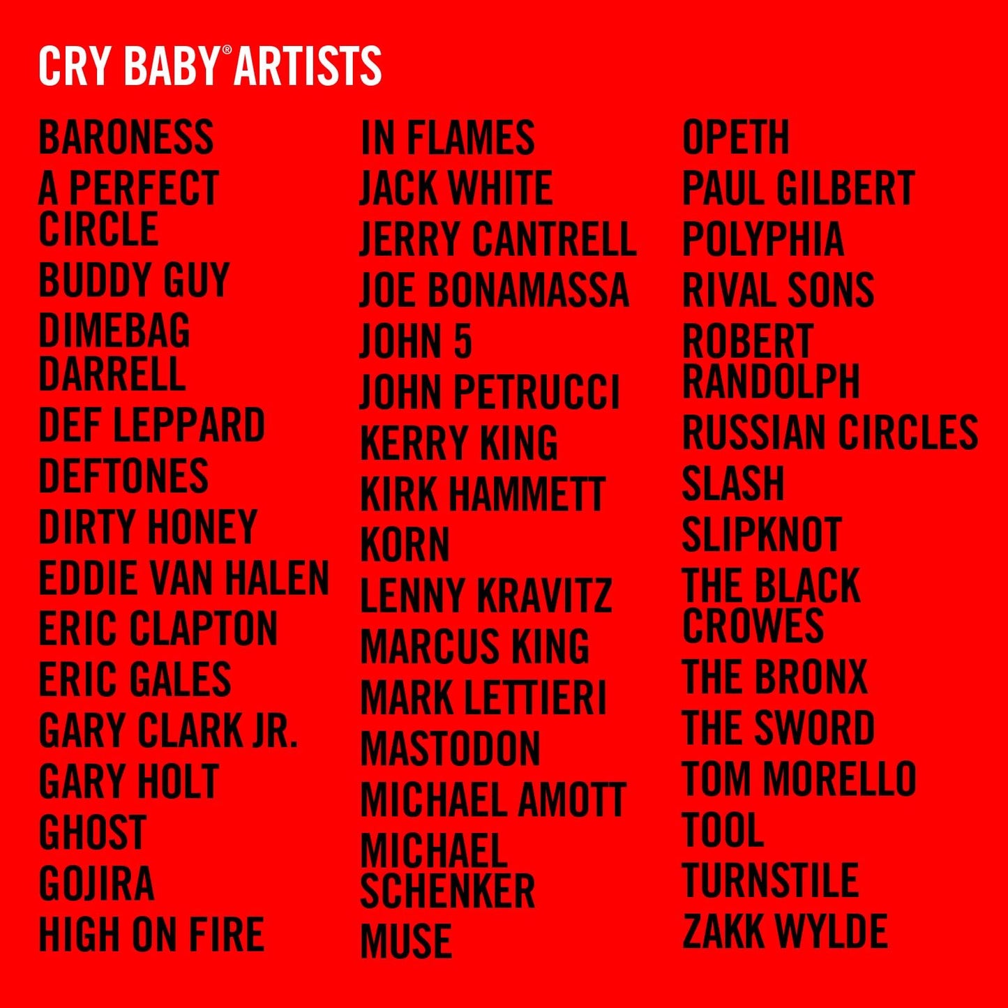Cry Baby Classic Wah