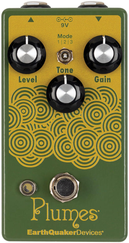 EarthQuaker Devices Plumes Small Signal Shredder Overdrive Guitar Effects Pedal