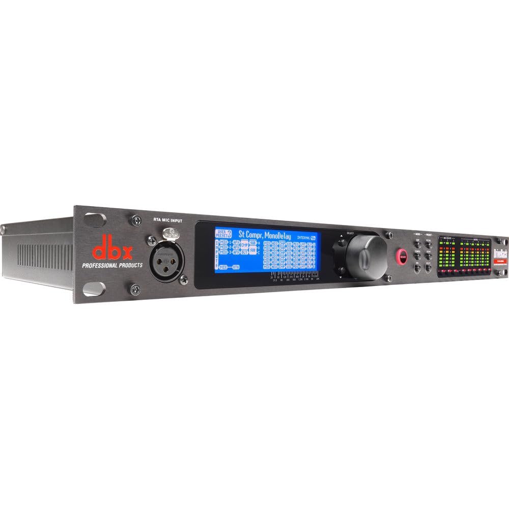 dbx DriveRack 260 2x6 I/O Loudspeaker Management System (Crossover, Graphic EQ, Parametric EQ, Auto-EQ, and Limiter)