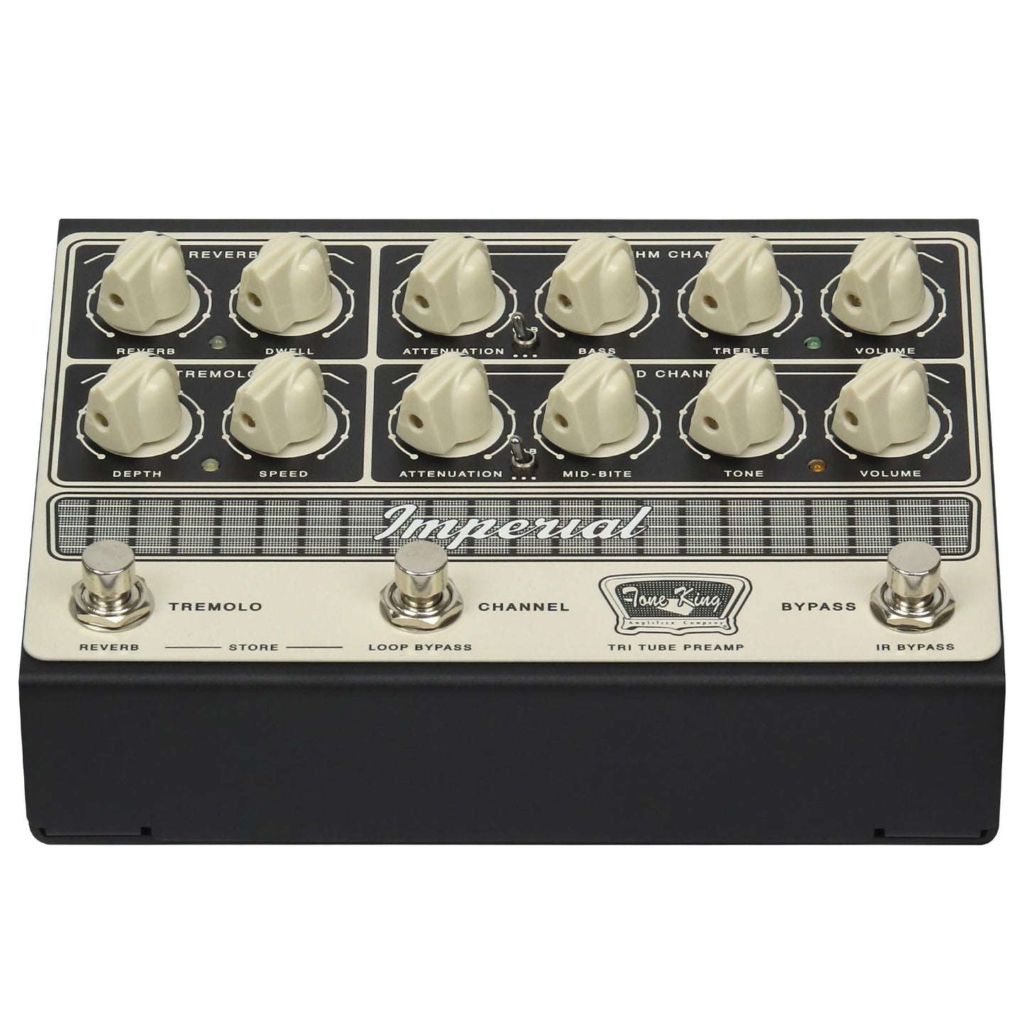 Tone King Imperial Tube Preamp Pedal with IR and MIDI