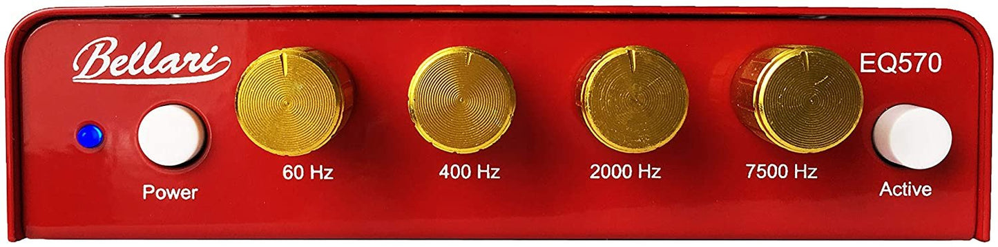 Bellari Audio EQ570 Audio Equalizer Black