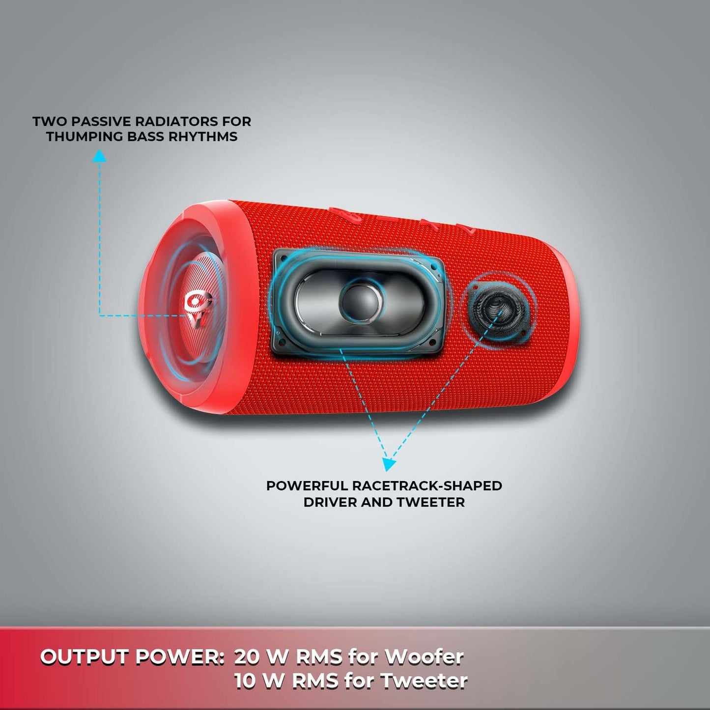 Cerwin Vega VEGAMINI Compact Powerhouse Bluetooth Speaker