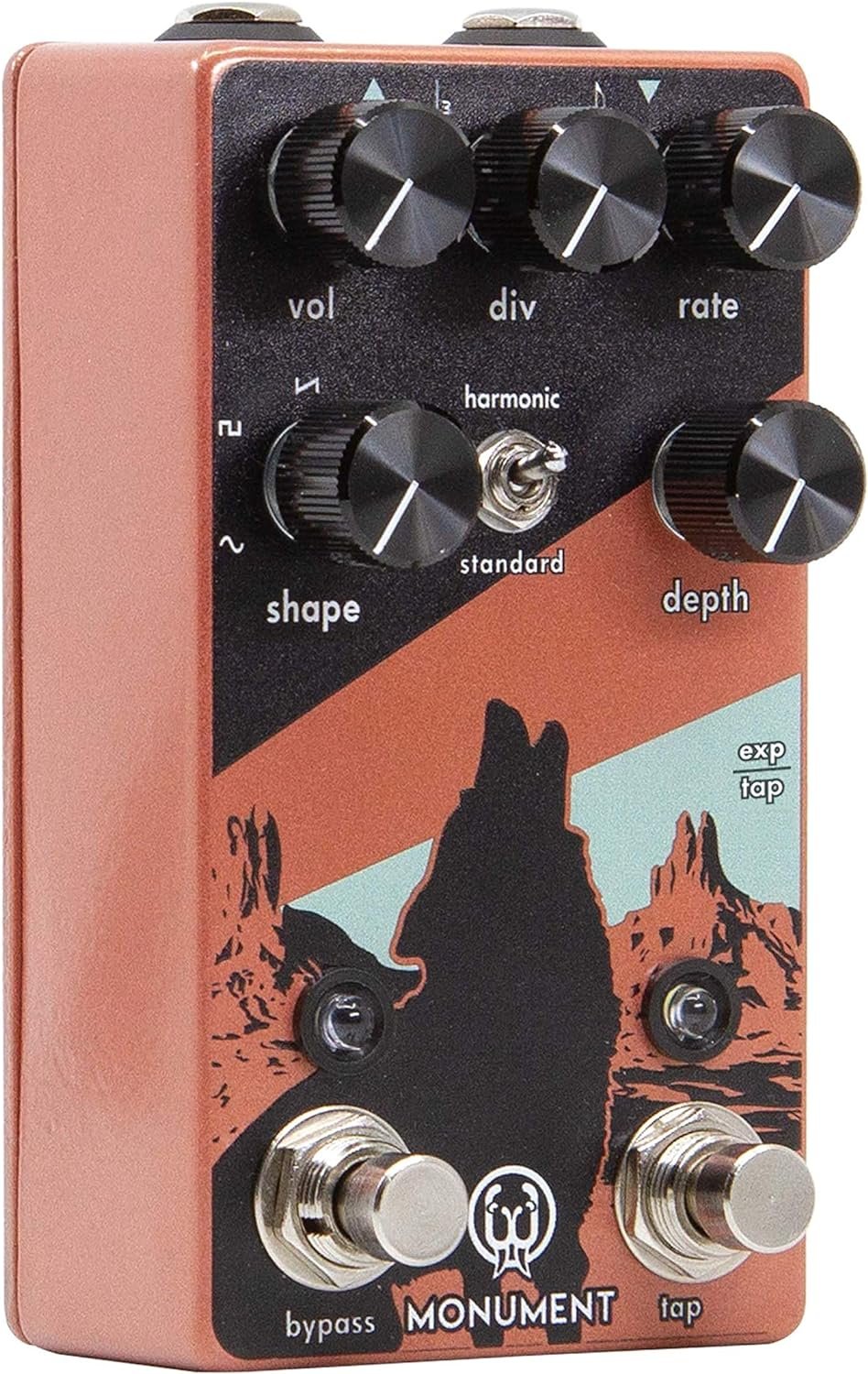 Walrus Audio Monument V2 Harmonic Tap Tremolo Guitar Effects Pedal