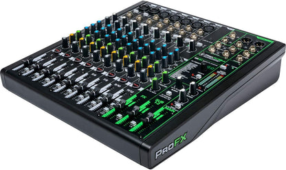 Mackie ProFXv3 Series, 12-Channel Professional Effects Mixer with USB, Onyx Mic Preamps and GigFX effects engine - Unpowered (ProFX12v3)