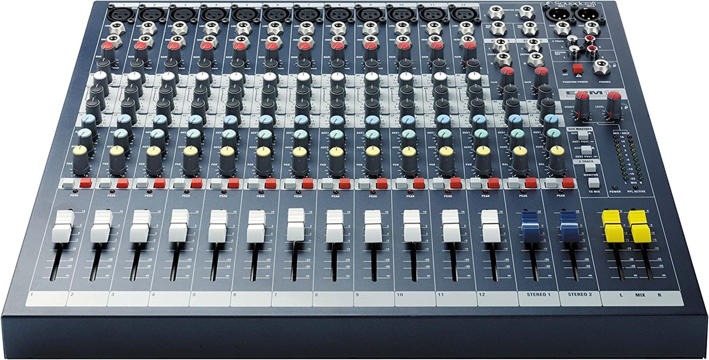 Soundcraft EPM8 High-Performance 8-channel Audio Mixer