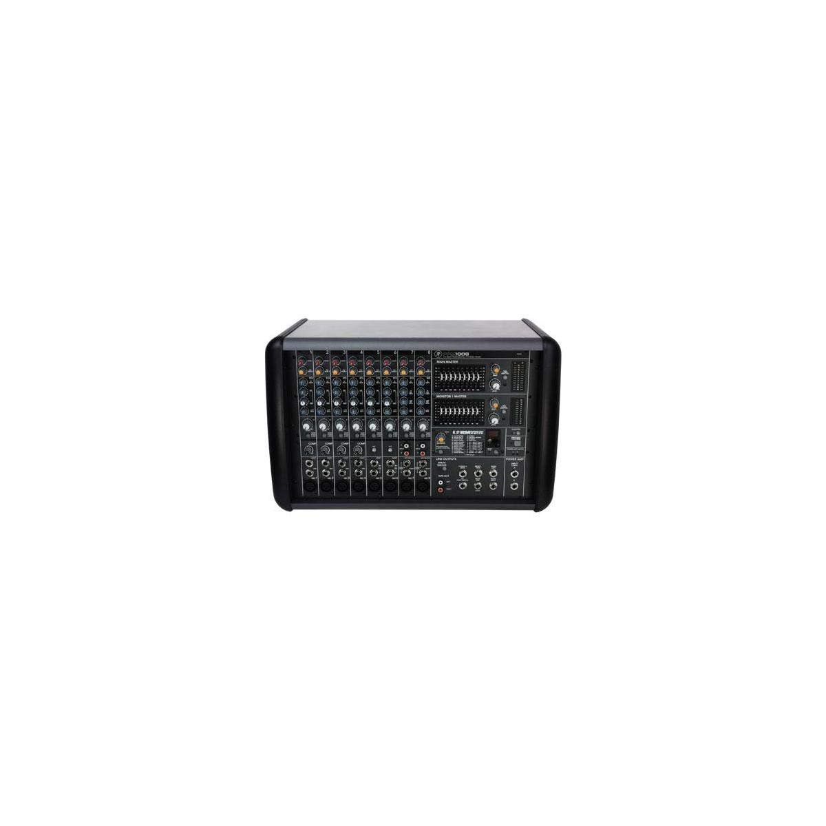 Mackie PPM1008 8-Channel, 1600-Watt Powered Desktop Mixer with Effects