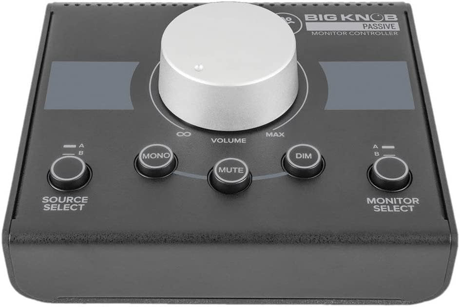 Mackie Big Knob Passive Studio Monitor Controller with 1 Year Free Extended Warranty