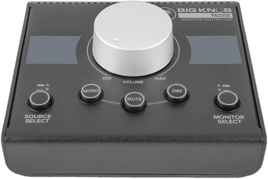 Mackie Big Knob Passive Studio Monitor Controller with 1 Year Free Extended Warranty