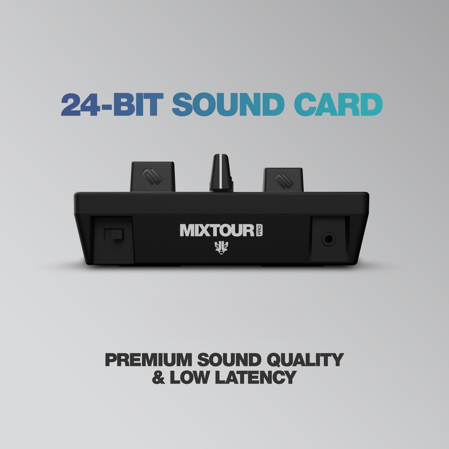 Reloop Mixtour Pro High-quality, ultra-portable, all-in-one four-deck DJ controller with audio interface