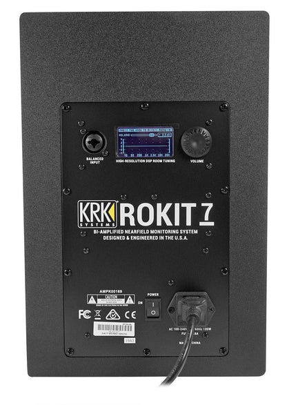 KRK ROKIT7G4 KRK 7" POWERED MONITOR,Black