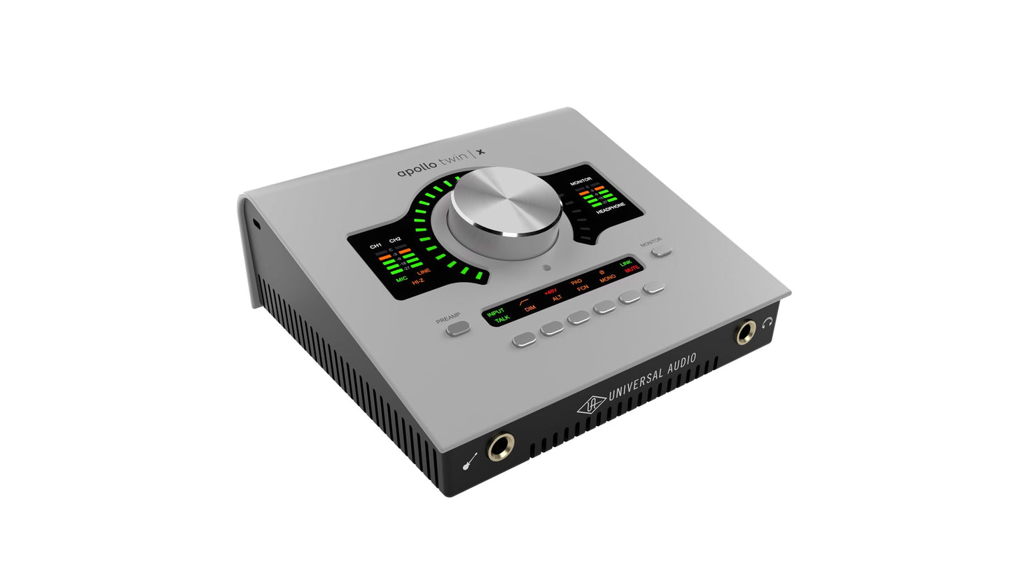 Universal Audio Apollo Twin X DUO Gen 2 + Edition Thunderbolt 3 Audio Interface