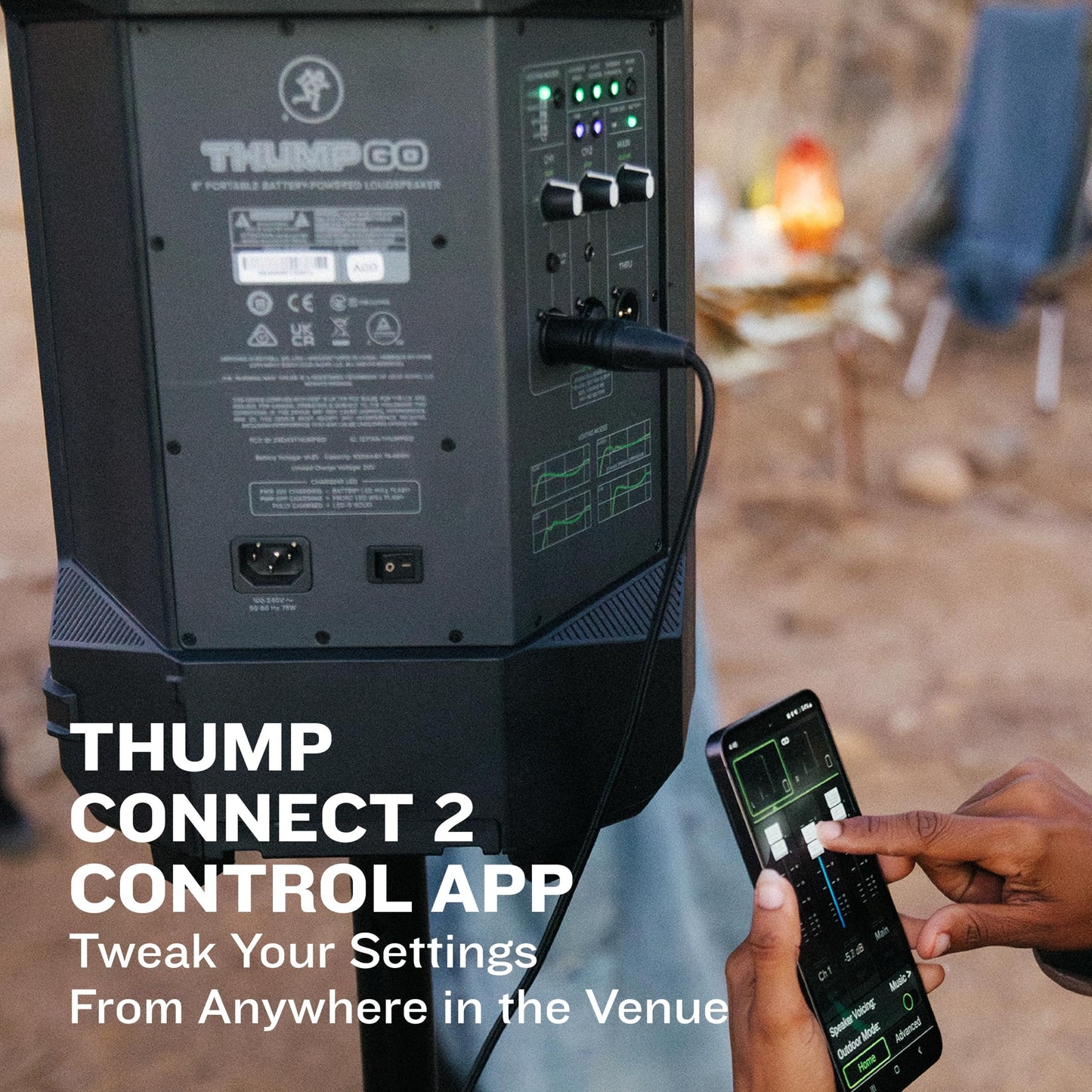 Mackie Thump Series, Thump GO 8-Inch Portable Battery-Powered Loudspeaker
