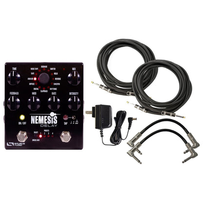 Source Audio SA260 One Series Nemesis Delay Pedal w/ 4 Cables