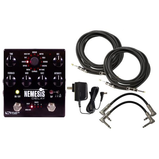 Source Audio SA260 One Series Nemesis Delay Pedal w/ 4 Cables