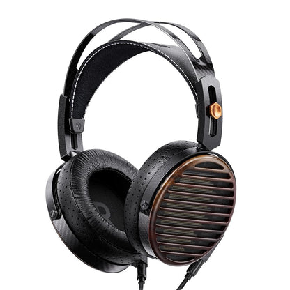 FiiO FT7 Headphones Open-Back Planar 106mm Planar Magnetic Monitor Earphone Gold Diaphragm Carbon Fiber Shell Detachable Cables