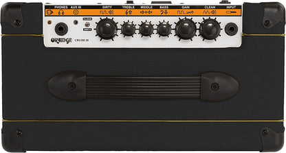 Orange Crush 20 Twin-Channel 20W Guitar Amplifier, Black