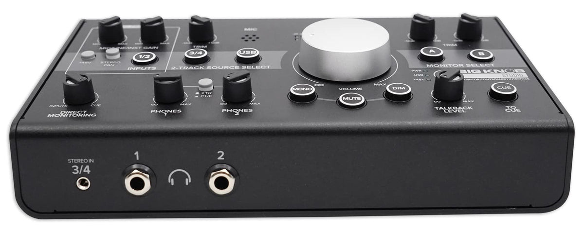 Mackie Big Knob Series, 3x2 Studio Monitor Controller 192kHz USB I/O (BIG KNOB STUDIO)