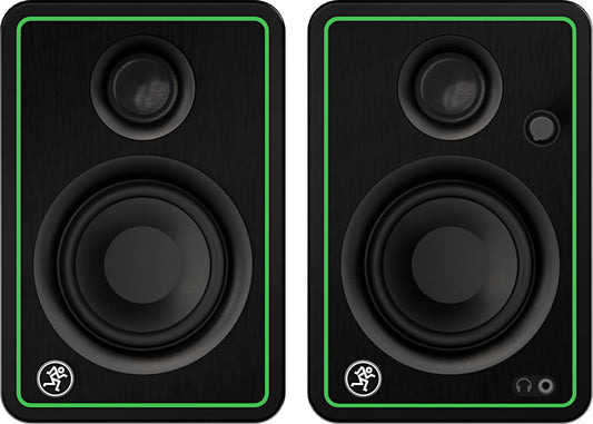 Mackie 4" Creative Reference Multimedia Monitors with Bluetooth Pair, Black