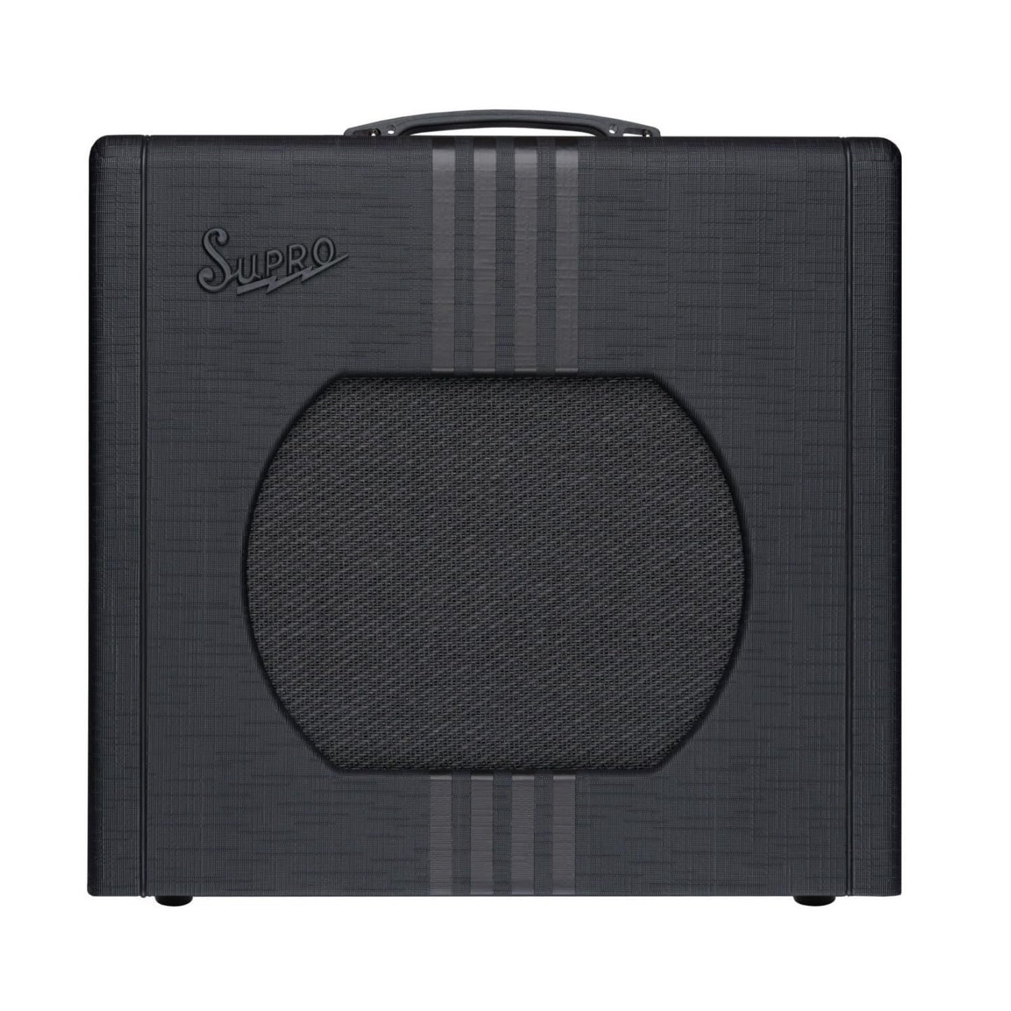 Supro Delta King 12 1 x 12-inch 15-watt Tube Combo Amp - Black and Black
