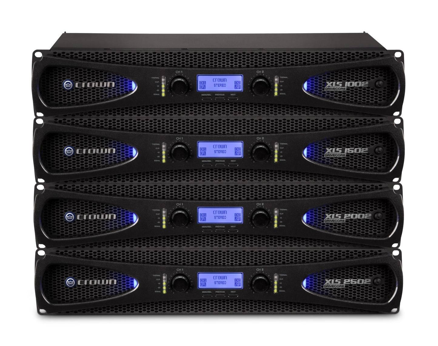 Crown XLS1502 Two-channel, 525-Watt at 4Ω Power Amplifier