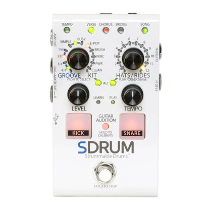 DigiTech Automatic Drum Machine Pedal Multi Effect Processor (SDRUM-U)