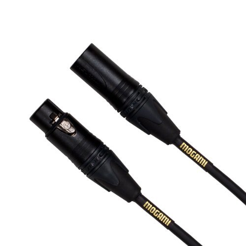 Mogami Gold Studio 03 XLR to XLR Quad Conductor Patch Cable 3 feet
