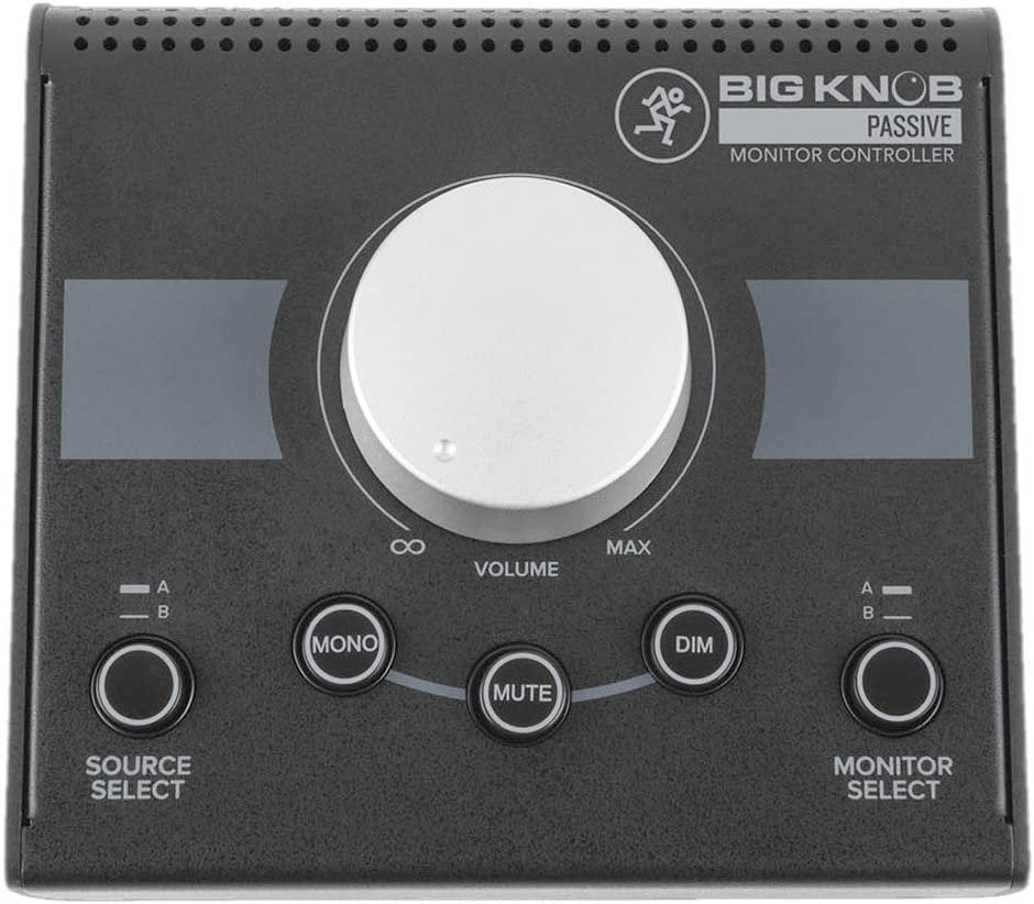 Mackie Big Knob Passive Studio Monitor Controller with 1 Year Free Extended Warranty