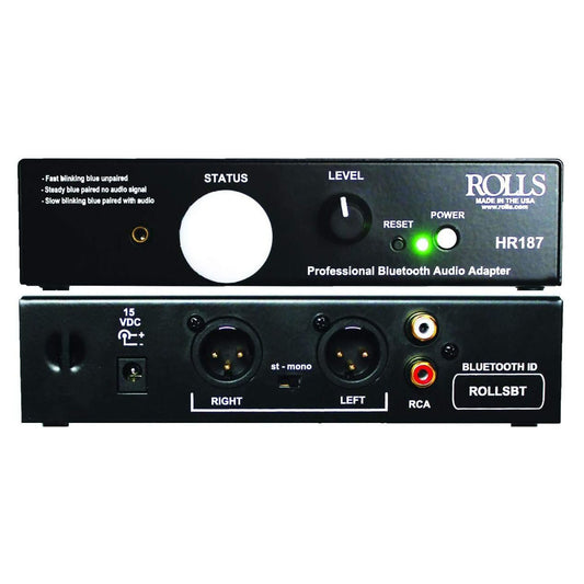 Rolls HR187 Stereo Professional Bluetooth Direct Box