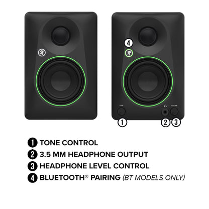 Mackie CR4.5 4.5-inch Powered Studio Monitors