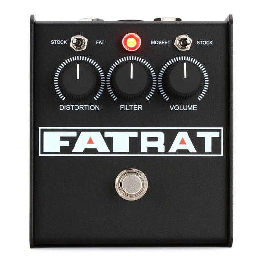 Pro Co Sound FATRAT Distortion Pedal with Selectable MOSFET Clipping and Thick Boost Distortion