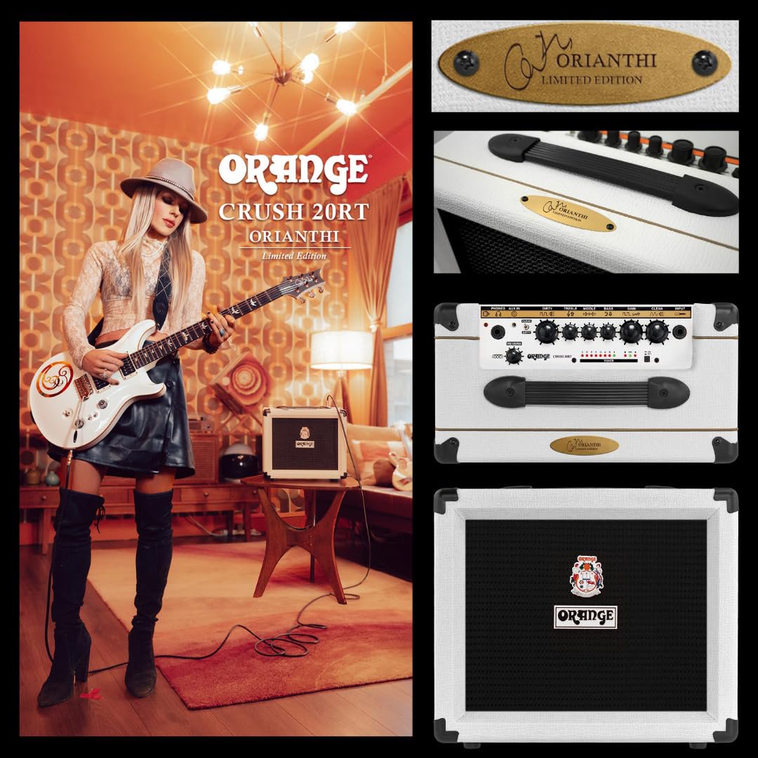 Orange Crush 20RT 20W 8" 2-Channel Guitar Amplifier and Speaker Combo