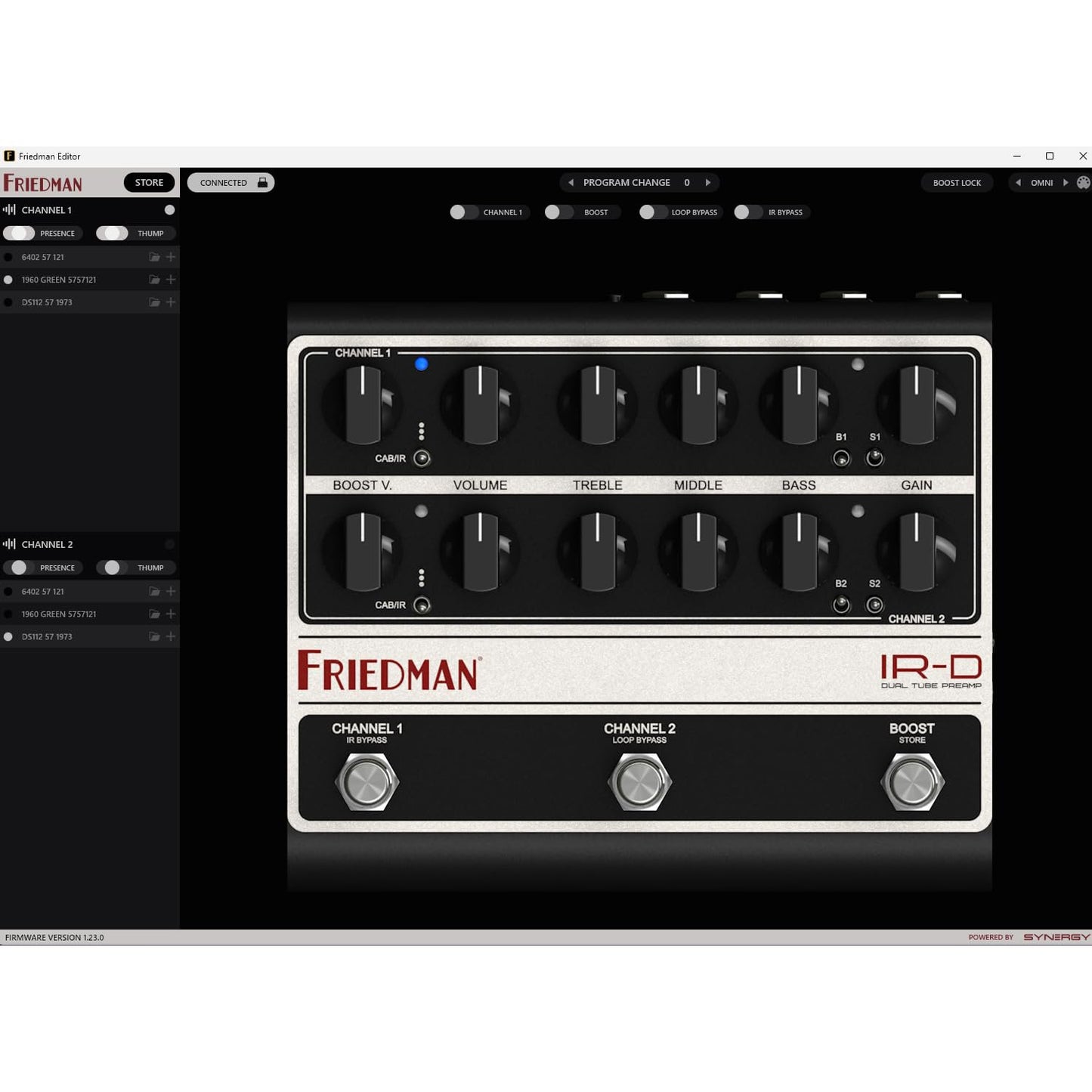Friedman IR-D Dual Tube Preamp & DI