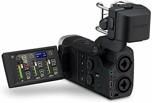 Zoom Q8 HD Video, 4‑Track Audio Recorder & SGH-6 Shotgun Microphone Capsule -...