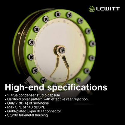 LEWITT LCT440PURE Large Diaphragm Condenser Mic