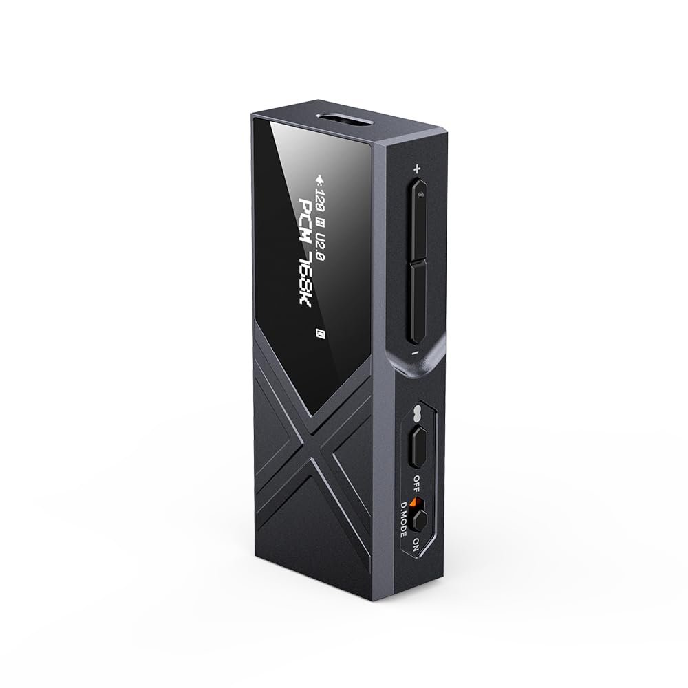 FiiO KA17 Portable USB DAC Audio HiFi Decoder, Dual ES9069Q PCM768 DSD512 3.5/4.4mm Output for Android iOS Mac Win10