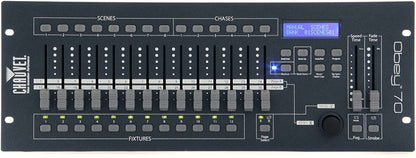 CHAUVET DJ Obey 70 Universal DMX-512 Controller | LED Light Controllers