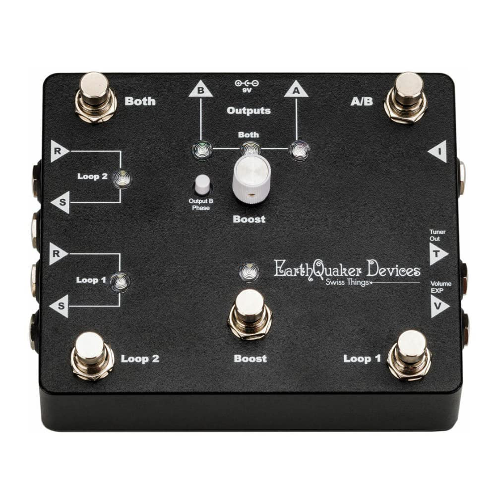 EarthQuaker Devices Swiss Things Guitar Effects Pedalboard Reconciler