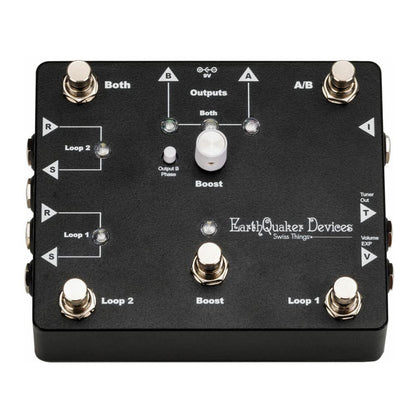 EarthQuaker Devices Swiss Things Guitar Effects Pedalboard Reconciler