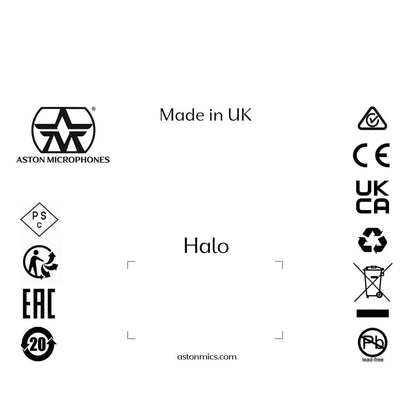 Aston Microphones Halo Portable Microphone Reflection Filter, Black