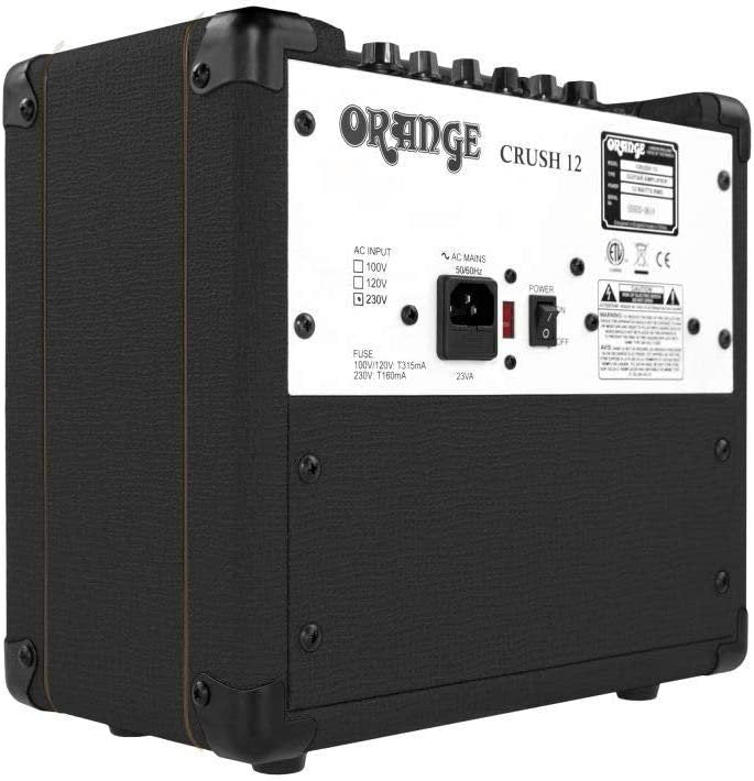 Orange Amplifiers Crush12 12W 1x6 Guitar Combo Amp Black