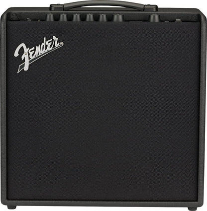 Fender Mustang GTX100 Guitar Amp and 7 Button Footswitch, 100 Watts, Integrated Looper, Bluetooth Audio Streaming for Play Along, 24.5Dx21.05Wx13.05H Inches, Black
