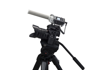 Zoom F1-SP On-Camera Microphone and Recorder, Audio for Video Recorder, Records to SD Card, Outputs to Camera, Battery Powered, Includes Shotgun Microphone