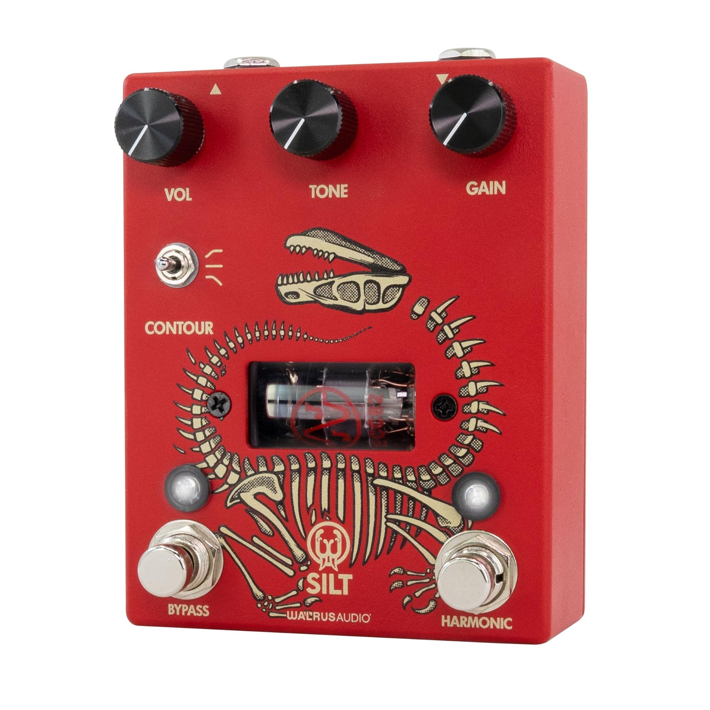 Walrus Audio SILT Harmonic Tube Fuzz, Red