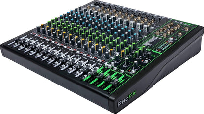 Mackie ProFXv3 Series, 12-Channel Professional Effects Mixer with USB, Onyx Mic Preamps and GigFX effects engine - Unpowered (ProFX12v3)