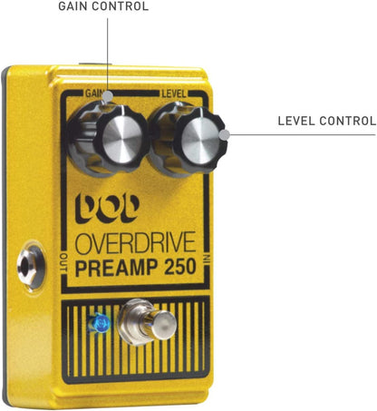 DOD Overdrive 250 Analog Overdrive Preamp