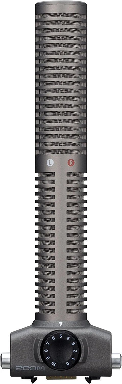 Zoom SSH-6 Stereo Shotgun Microphone Capsule with Hairy Windscreen for Film, Video, ENG and Dialogue, works with H5, H6, Q8, U-44, F1, F4, F8n, and F8