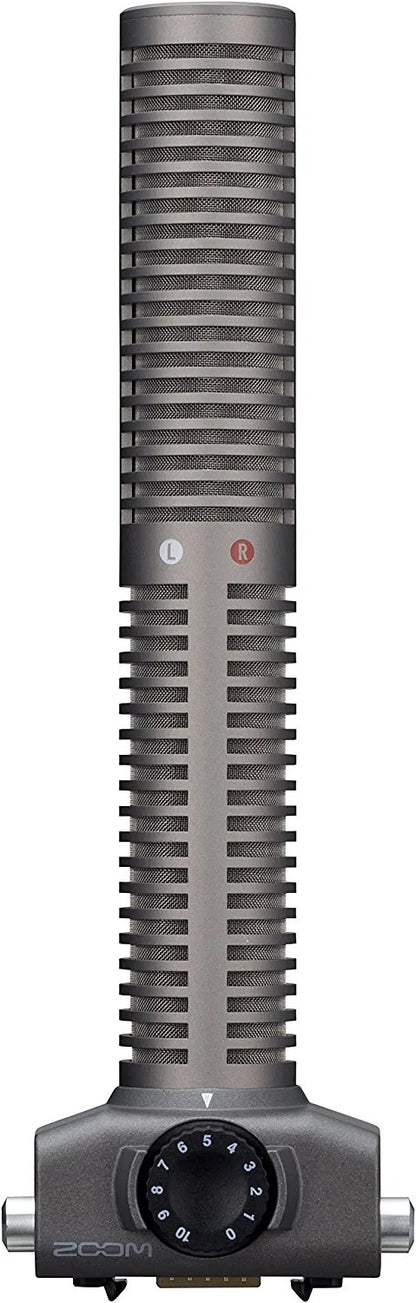 Zoom SSH-6 Stereo Shotgun Microphone Capsule with Hairy Windscreen for Film, Video, ENG and Dialogue, works with H5, H6, Q8, U-44, F1, F4, F8n, and F8