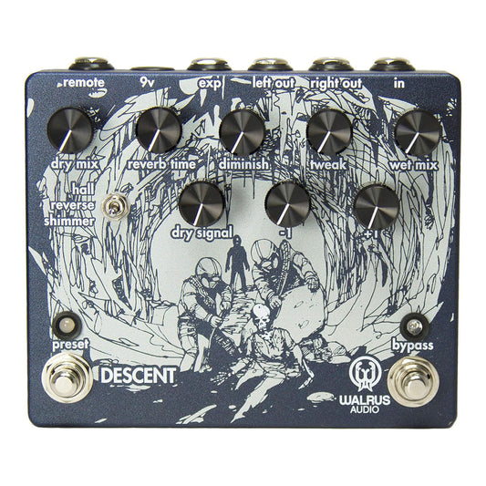 Walrus Audio Descent Reverb/Octave Machine,