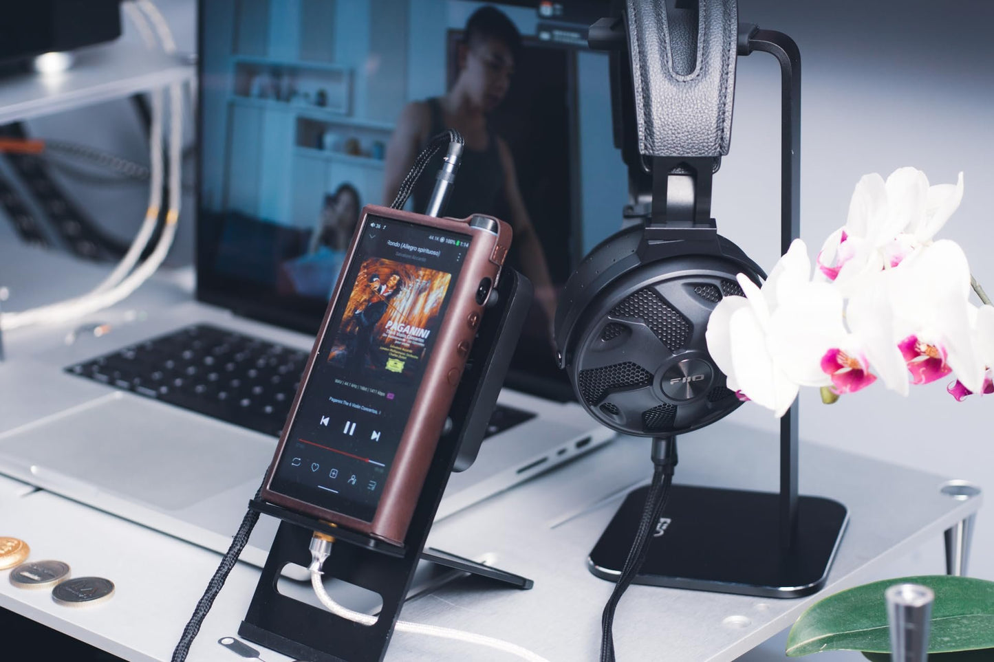 FiiO FT3 HiFi Studio Wired Over-Ear/Open-Back Headphone, 60mm High-Performance Dynamic Driver Headset 3.5mmSE/4.4mm/6.35mm for Audiophiles/Stereo, Great-Sounding